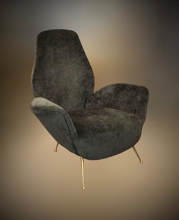 Pair of Italian armchairs