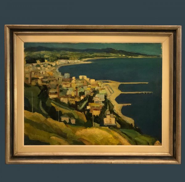 Oil on canvas by Valerio Cheli