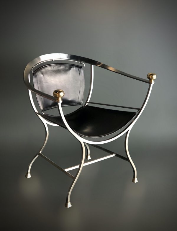 Important Italian armchair by Alberto Orlandi
