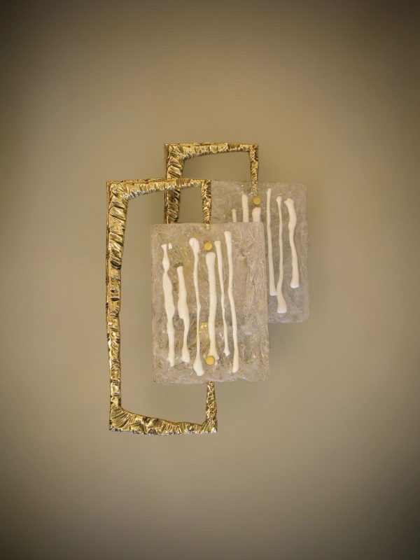 Pair of Italian wall lights by A.Brotto