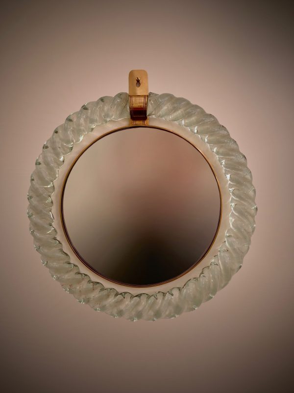 Venetian glass mirror