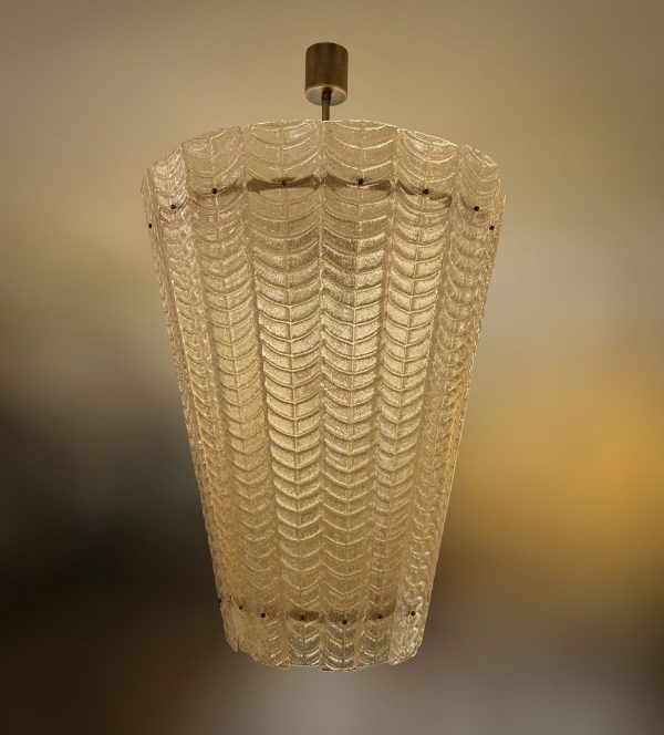 Venetian frosted glass lantern