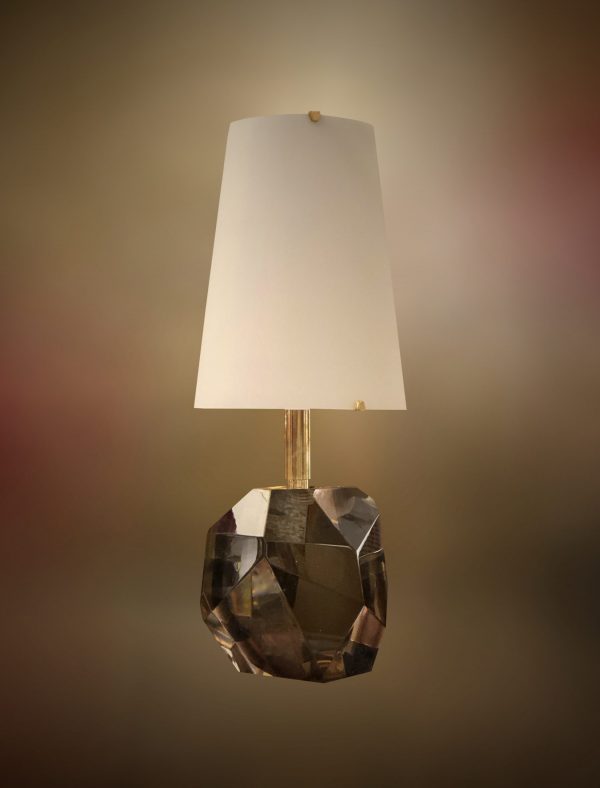 Pair of R.G.Rida glass table lamps