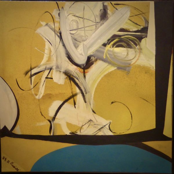 1980s painting by D.Picchiotti