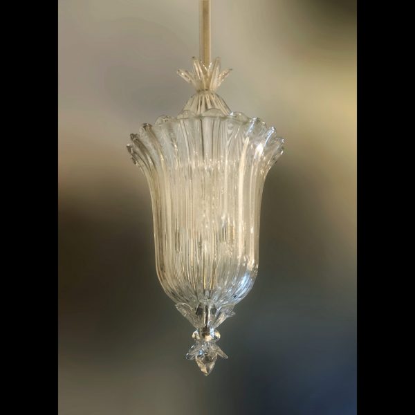 Venetian hand blown ceiling light by Archimede Seguso