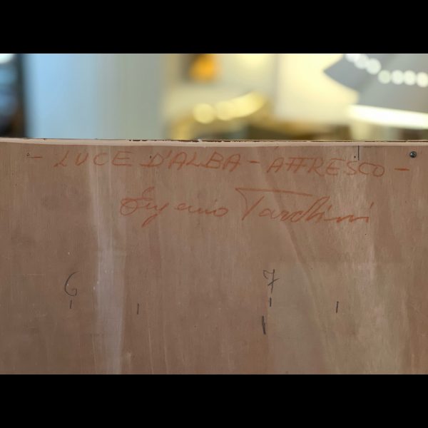 Italian Midcentury "Affresco" on board - Image 2