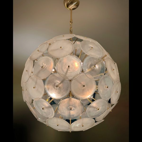 Venetian "sputnik" glass chandelier