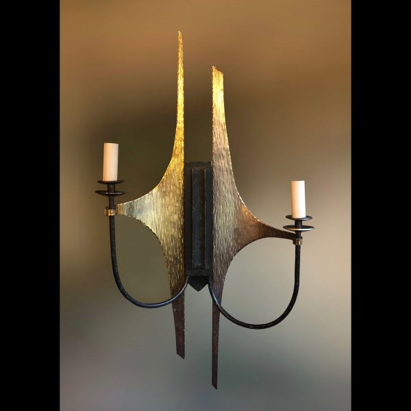 Pair of Italian wall lights by G.Banci